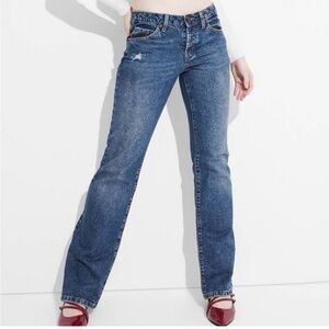 Women's Low-Rise Bootcut Jeans - Wild Fable Medium Wash 𝐬𝐢𝐳𝐞 𝟏𝟒